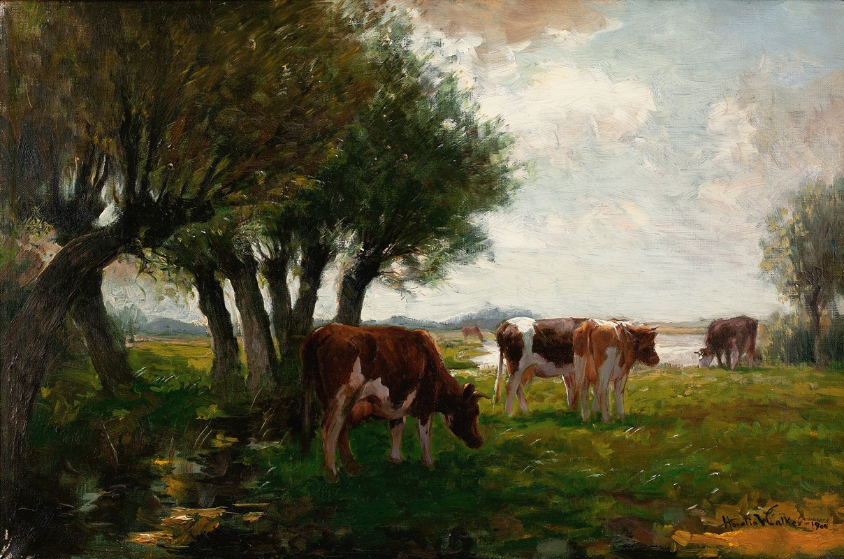 Horatio Walker - Cattle Grazing