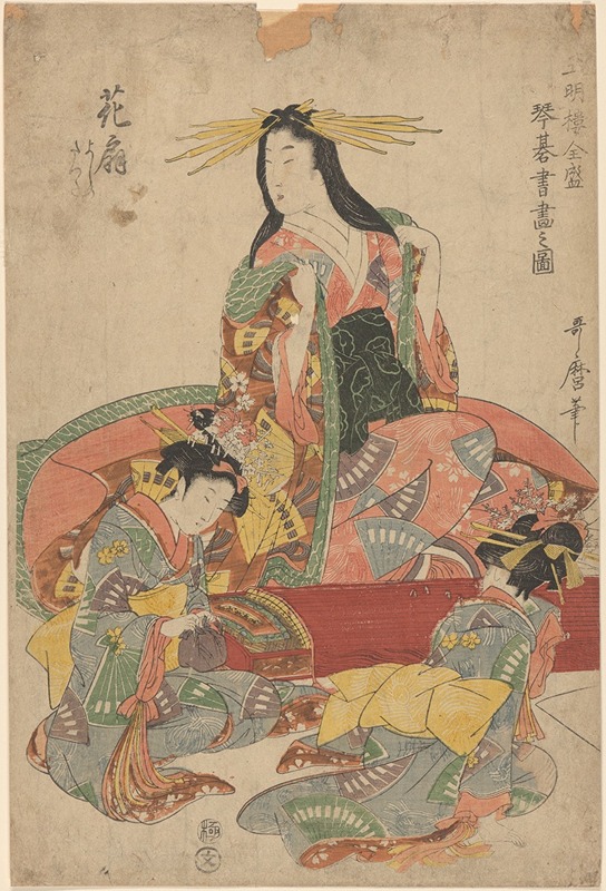 Kitagawa Utamaro - Three Geisha
