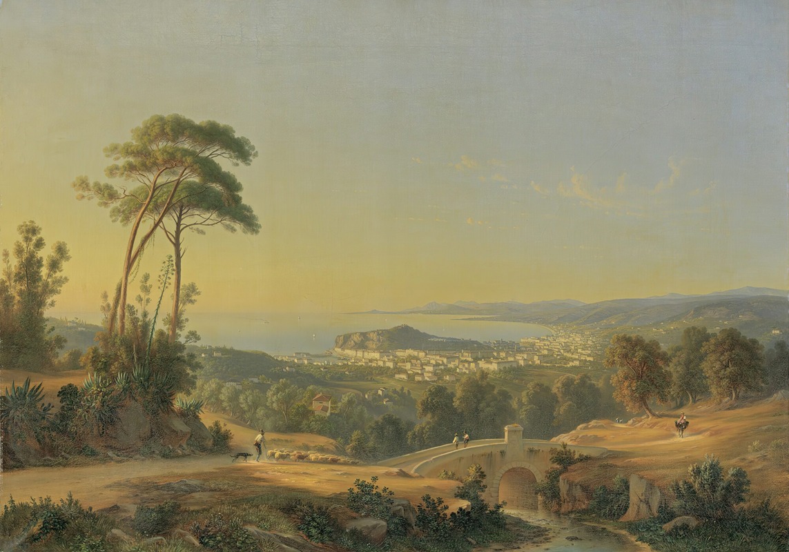 Johann-Rudolph Bühlmann - View To The Bay Of Pozzuoli