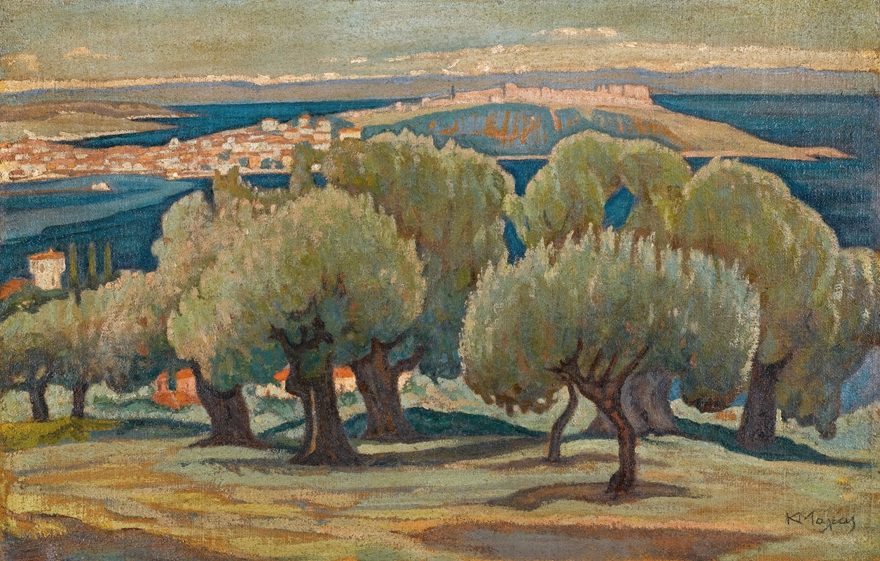 Konstantinos Maleas - Olive Trees, Mytilini