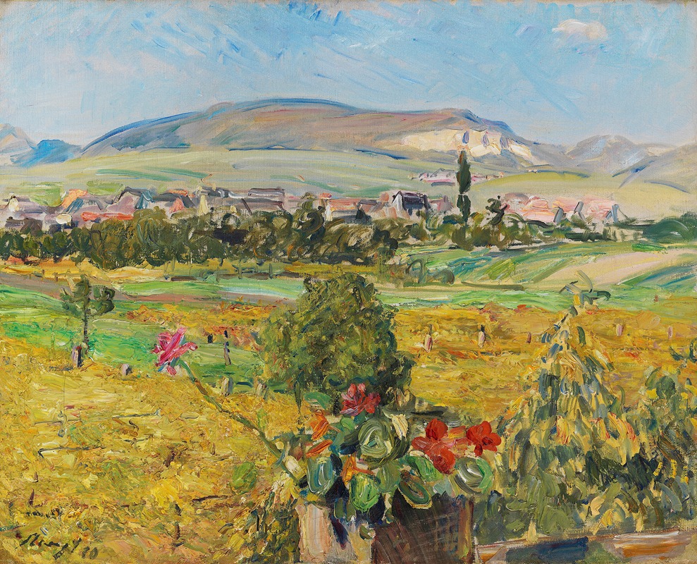 Max Slevogt - Pfälzer Landschaft