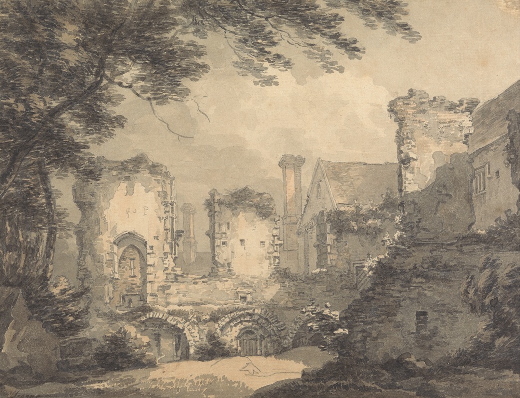 Thomas Hearne - Castle Acre Priory