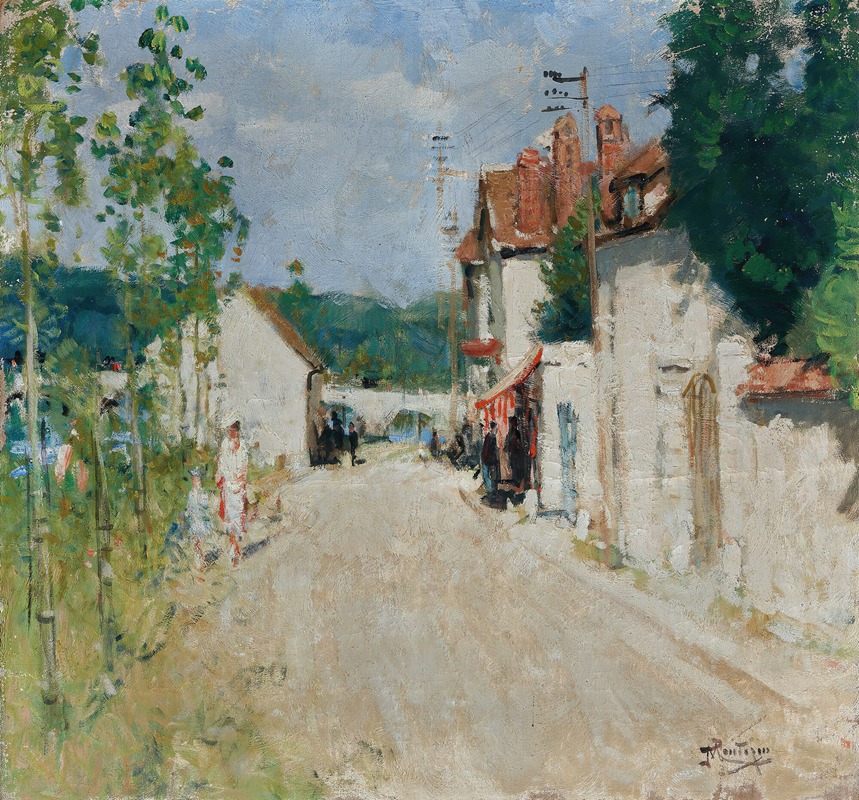 Pierre-Eugène Montézin - Rue De Village
