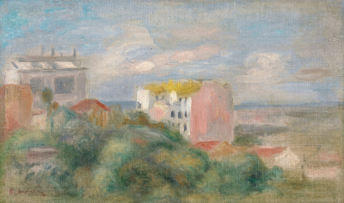 Pierre-Auguste Renoir - Paysage De Montmartre