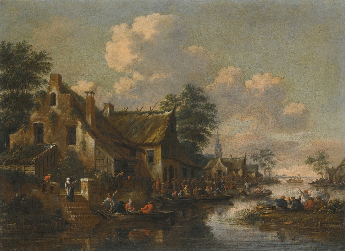 Thomas Heeremans - A Town On The Banks Of A River
