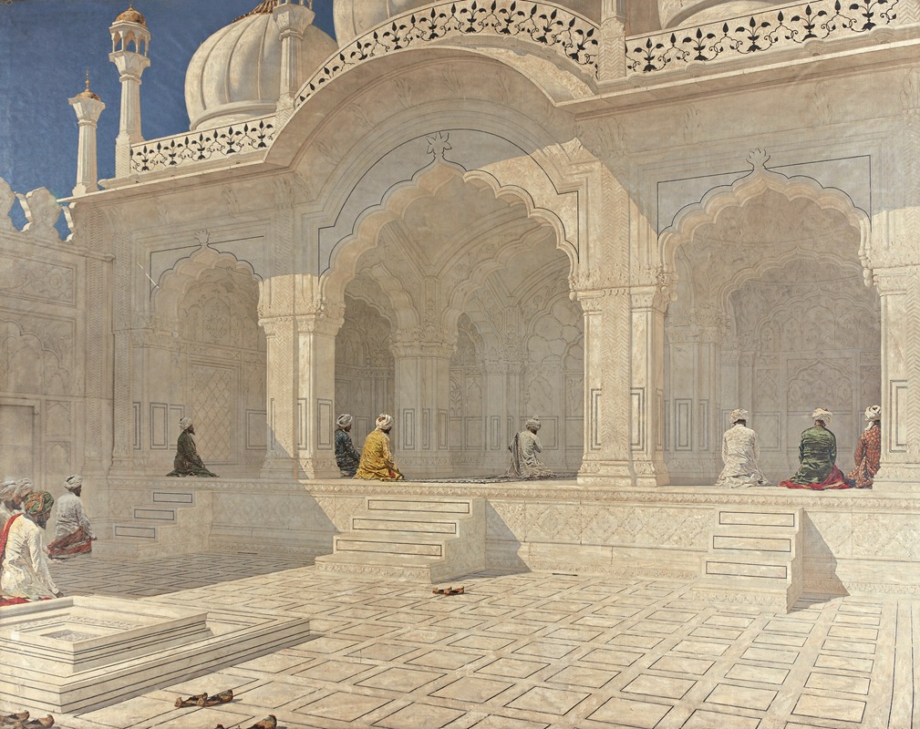 Vasily Vereshchagin - Pearl Mosque At Delhi