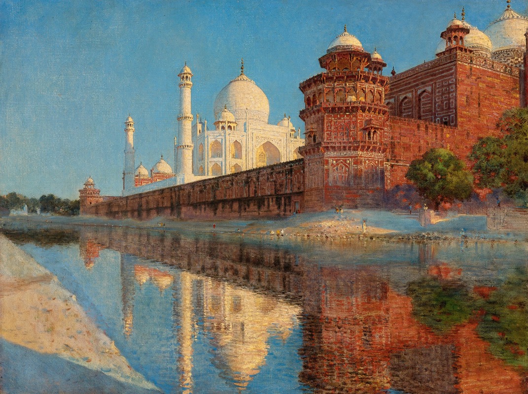 Vasily Vereshchagin - The Taj Mahal, Evening