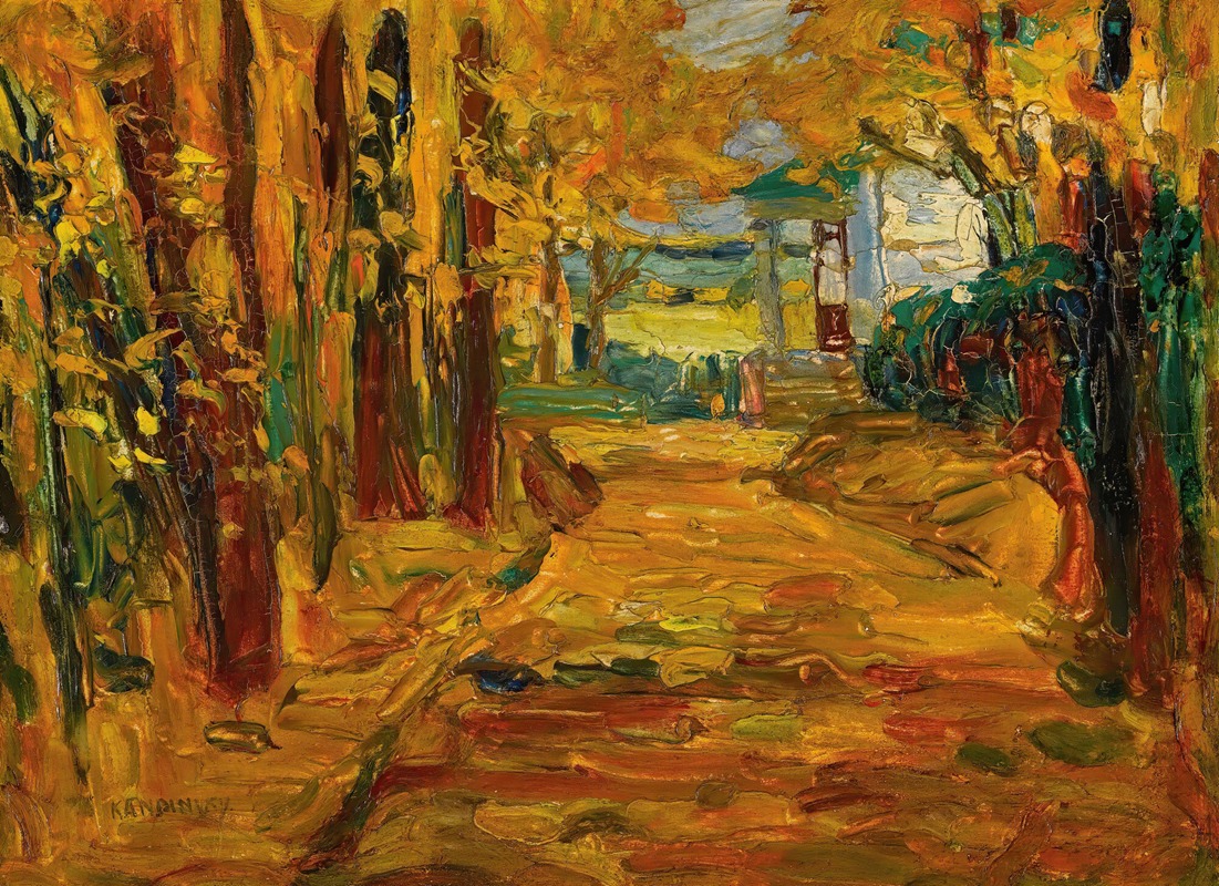 Wassily Kandinsky - Park Von St. Cloud – Herbst I