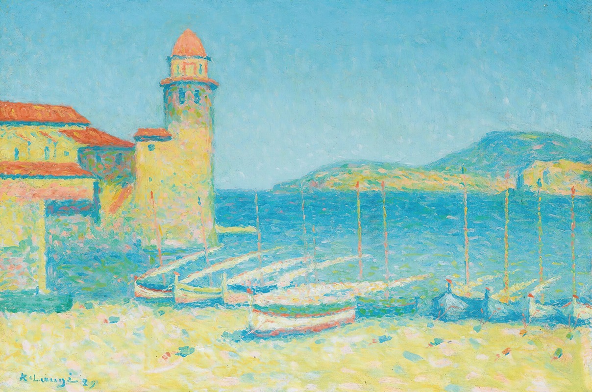 Achille Laugé - Le Port De Collioure