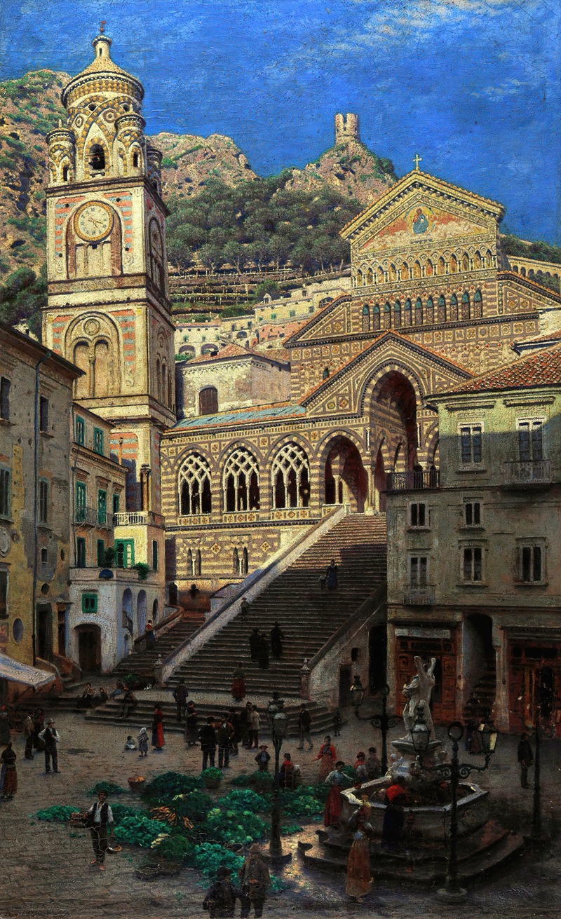 Aleksander Gierymski - Amalfi Cathedral