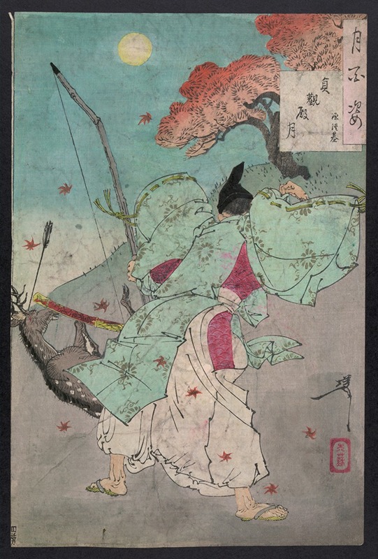 Tsukioka Yoshitoshi - Jōganden no tsuki