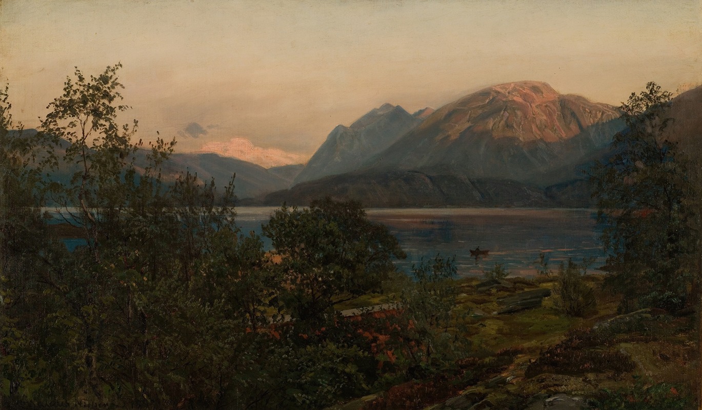 Amaldus Nielsen - Aften, Terøen