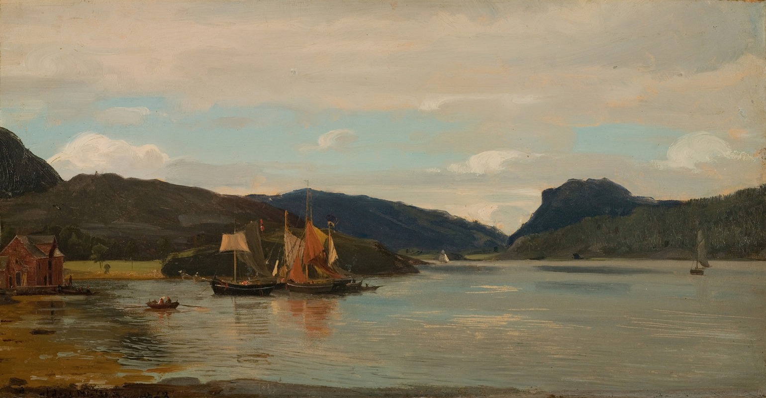 Amaldus Nielsen - Fra Terøen, Bergen