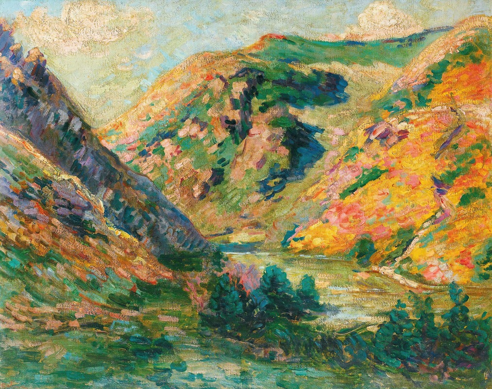 Armand Guillaumin - Les Carolles, Vallée De La Lude