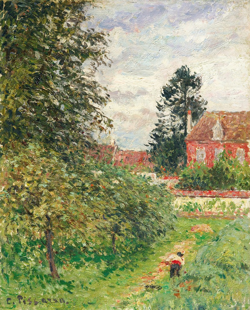 Camille Pissarro - La Maison Des Anglais, Éragny