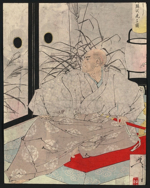 Tsukioka Yoshitoshi - Taira no Kiyomori