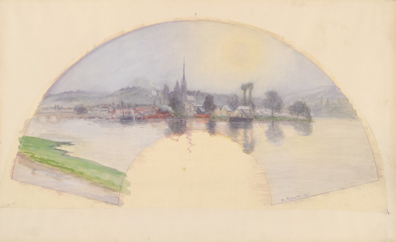 Camille Pissarro - View of Rouen