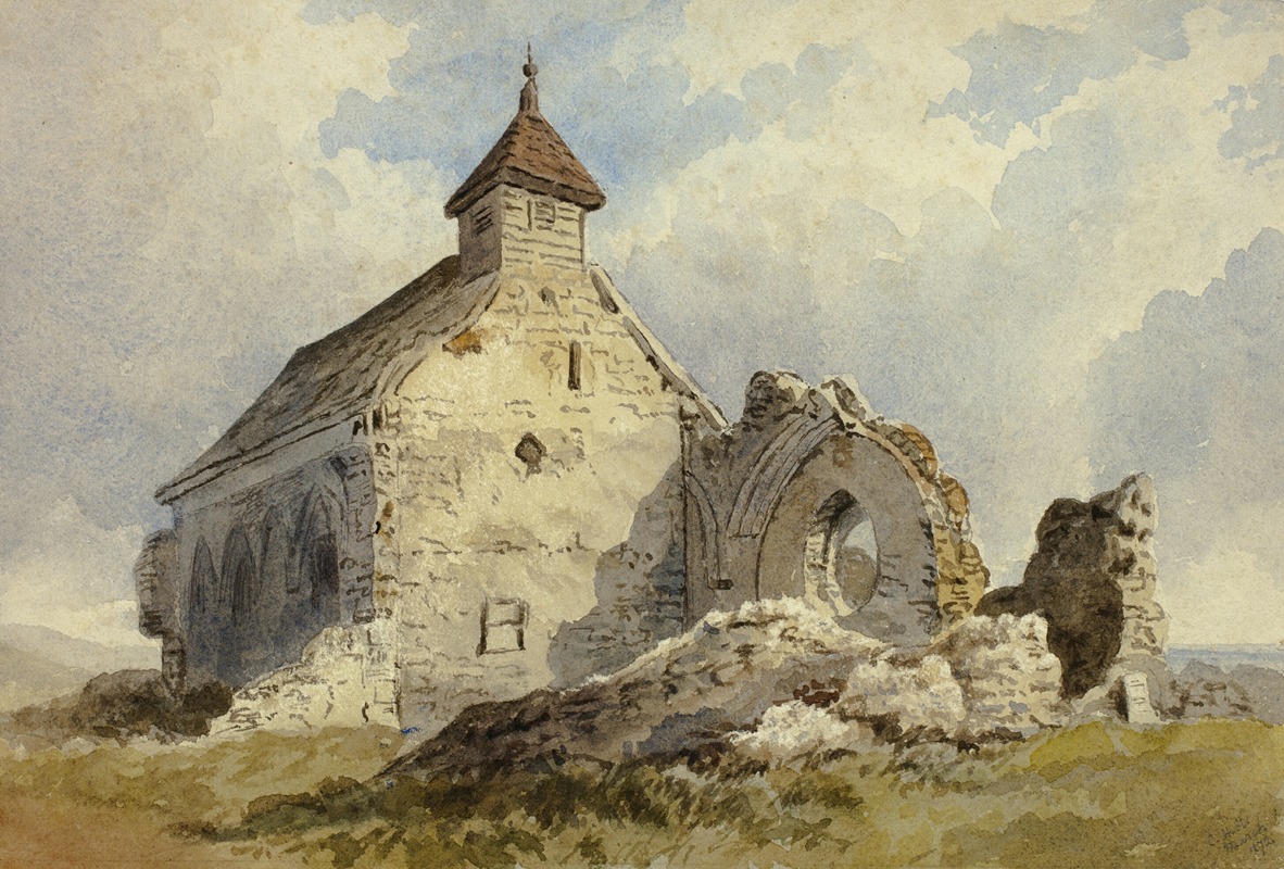Charles John Hills - Chapel Ruins