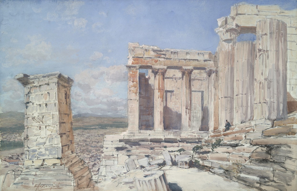 Francis Hopkinson Smith - The Propylaea – Acropolis