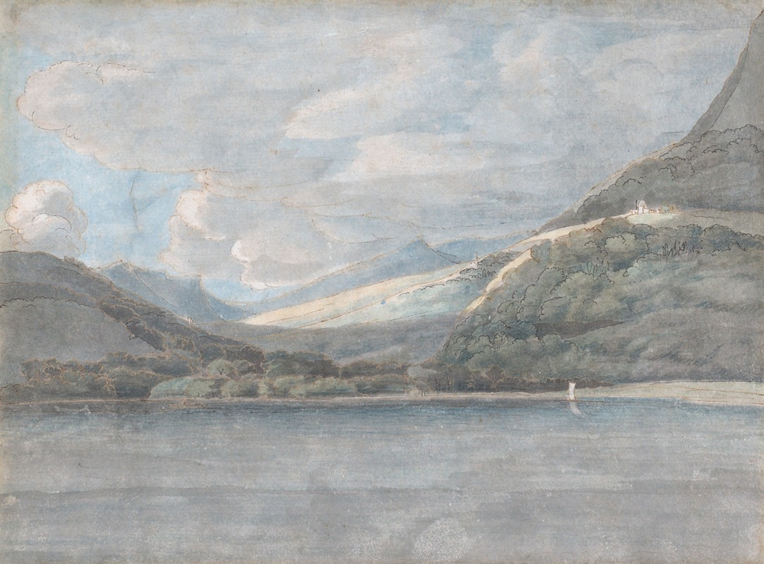 Francis Towne - View of Lake Como