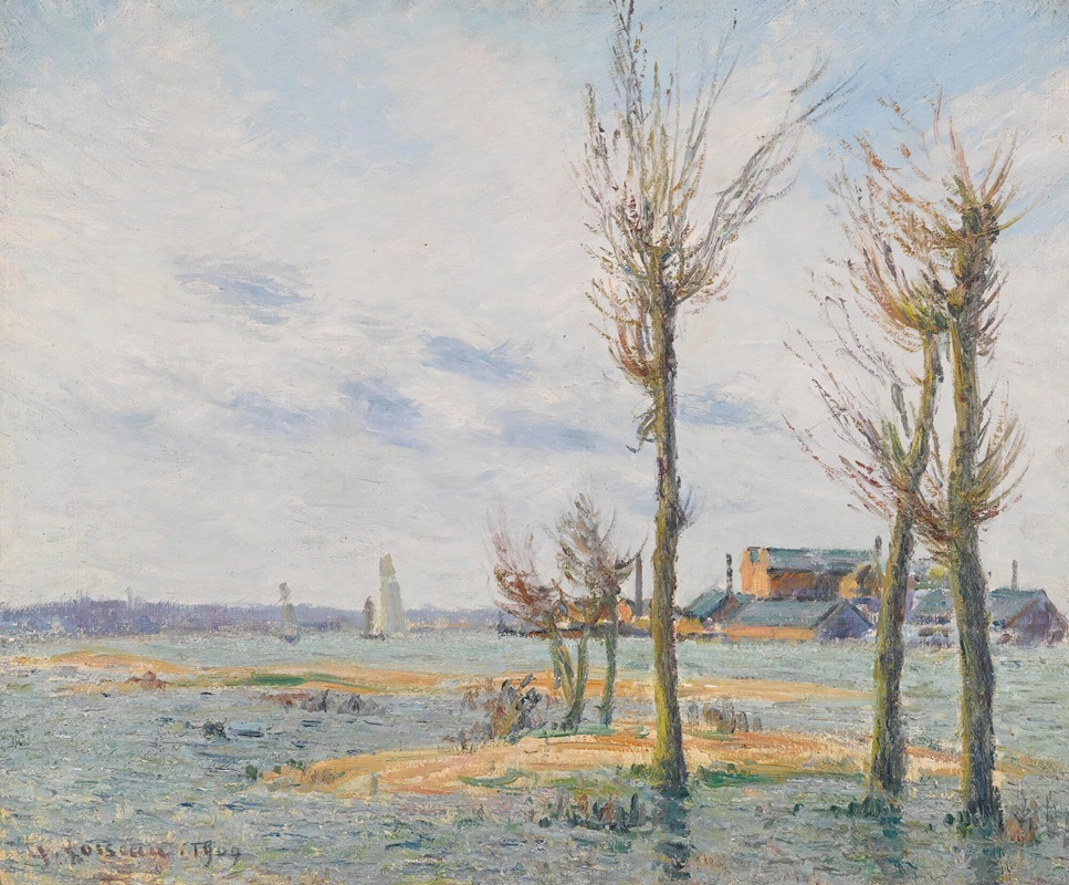 Gustave Loiseau - La Loire À Trentemouet