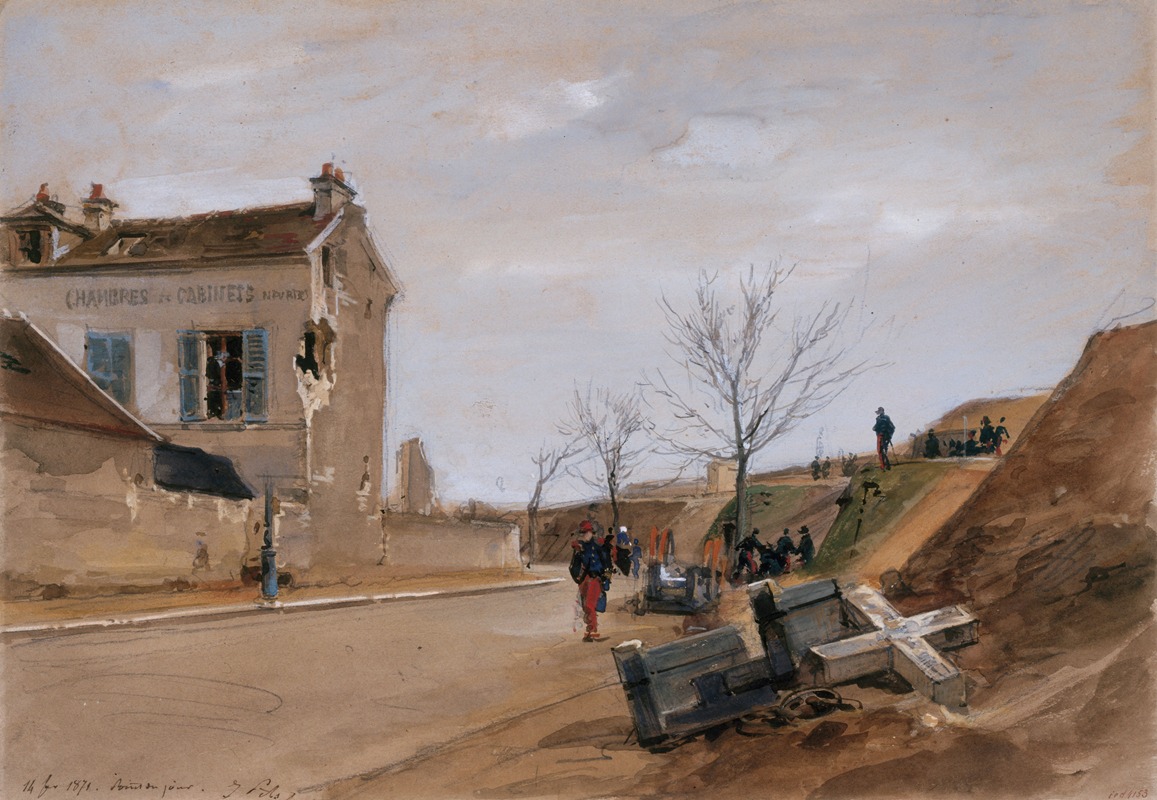 Isidore Pils - Le Point du Jour, février 1871.