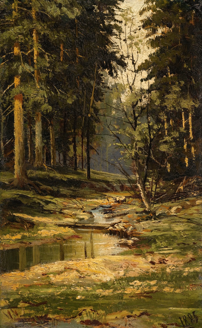 Ivan Ivanovich Shishkin - Forest Brook