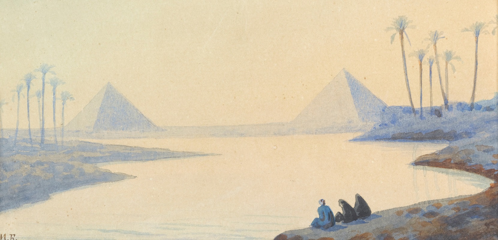 Ivan Bilibin - View Of The Nile