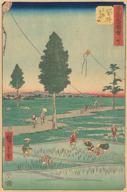Andō Hiroshige - Fukuroi