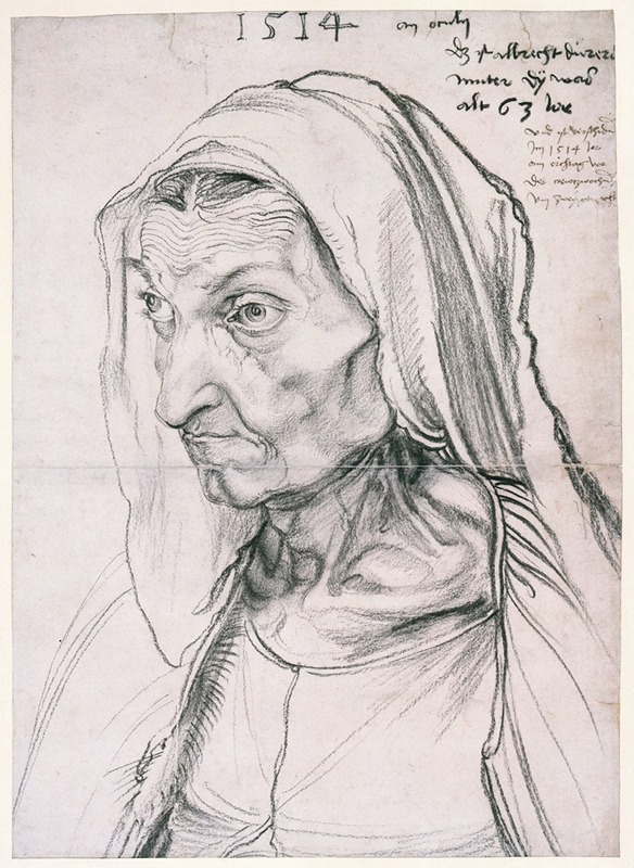 Albrecht Dürer - Barbara Dürer, the artist’s mother