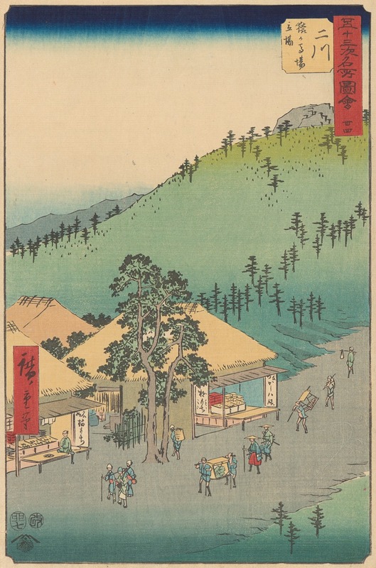 Andō Hiroshige - Futagawa