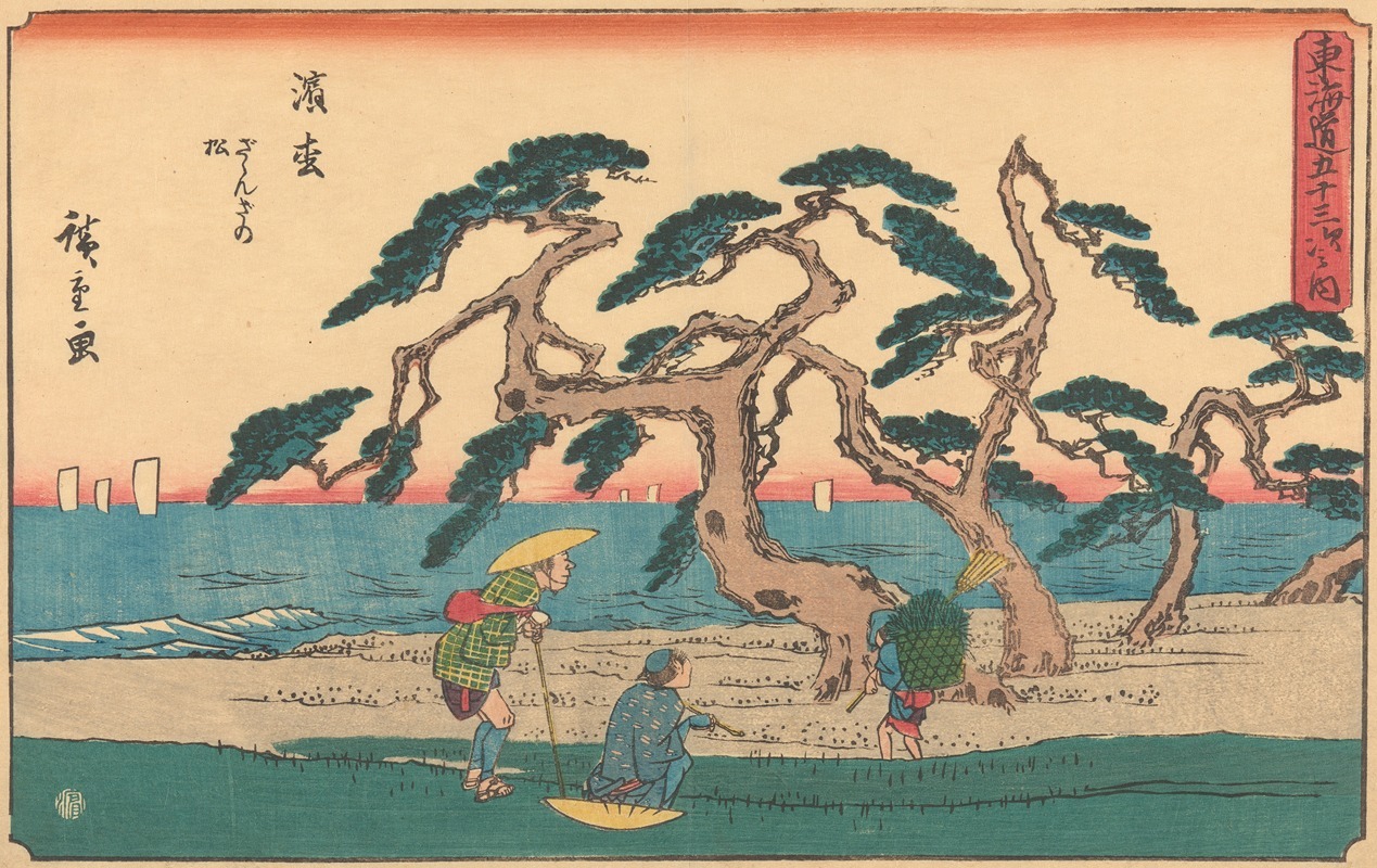 Andō Hiroshige - Hamamatsu