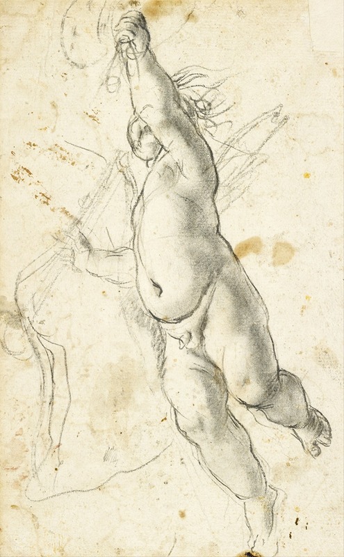 Annibale Carracci - Flying Putto