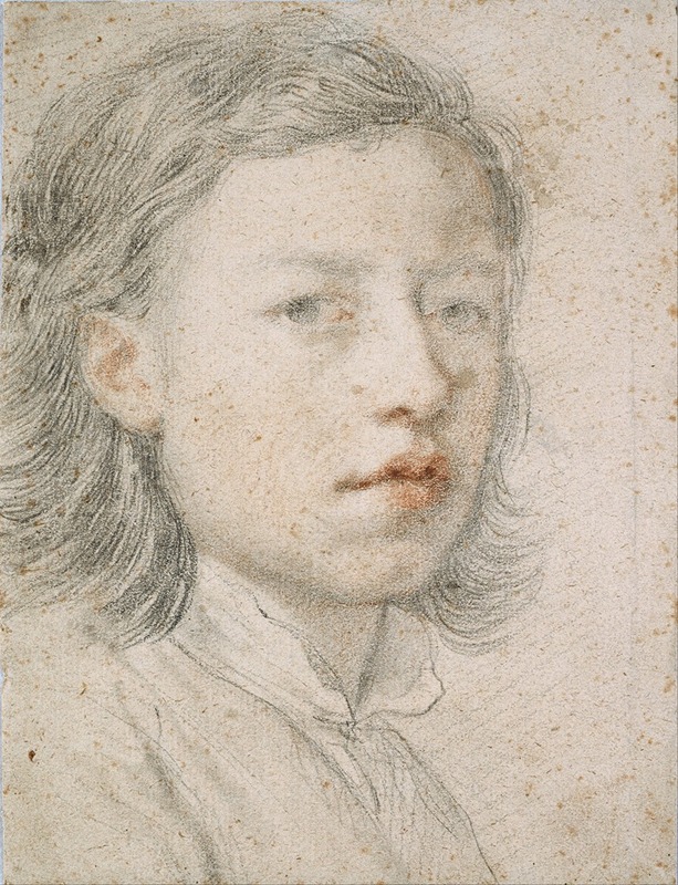 Anton Raphael Mengs - Youthful Self-Portrait
