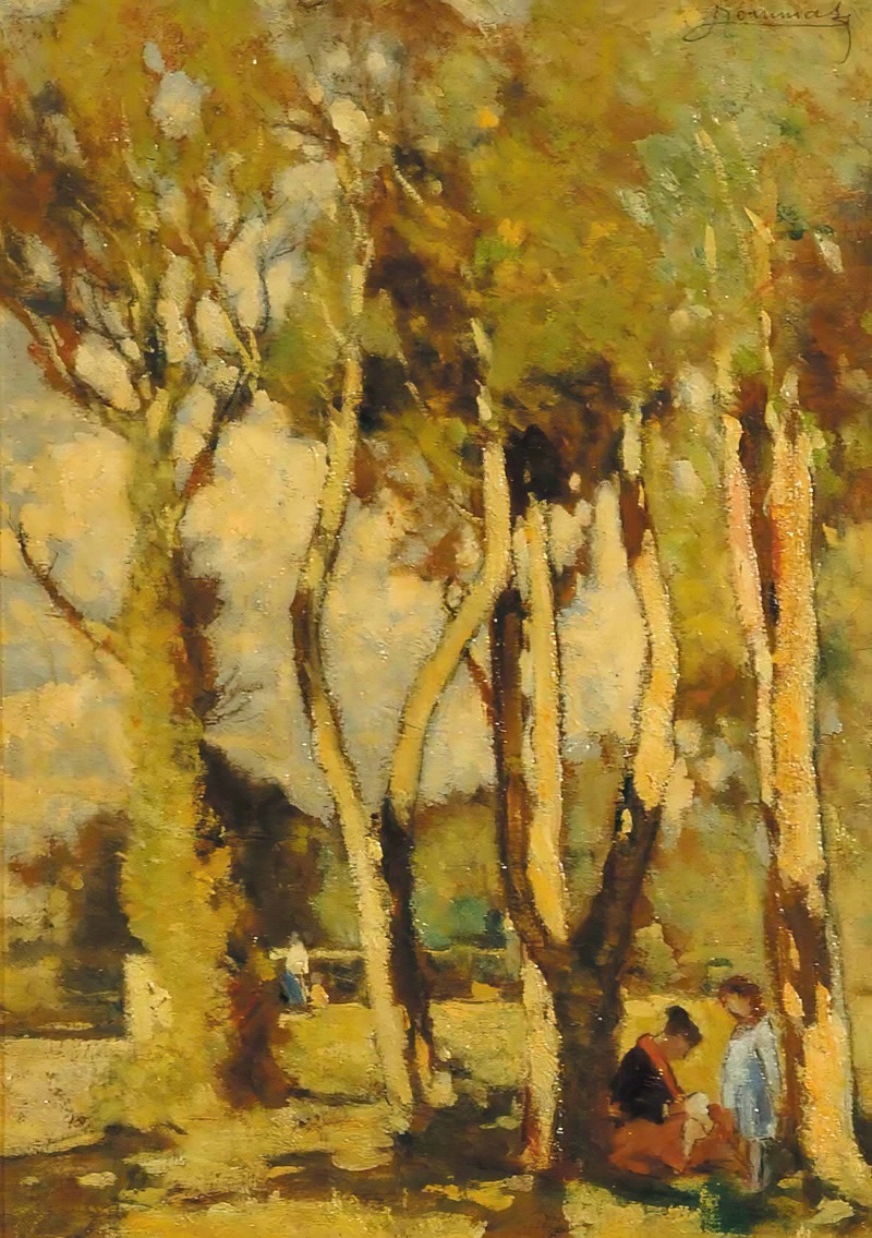 Ludovico Tommasi - Riposo in pineta