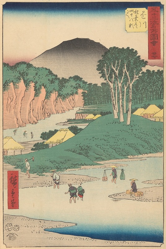 Andō Hiroshige - Kakegawa
