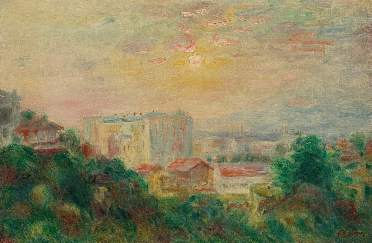 Pierre-Auguste Renoir - Vue De Montmartre