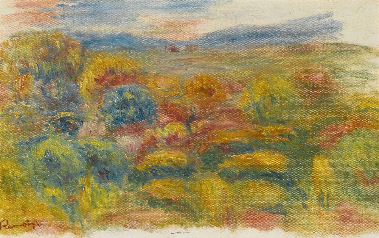 Pierre-Auguste Renoir - La Colline Rouge