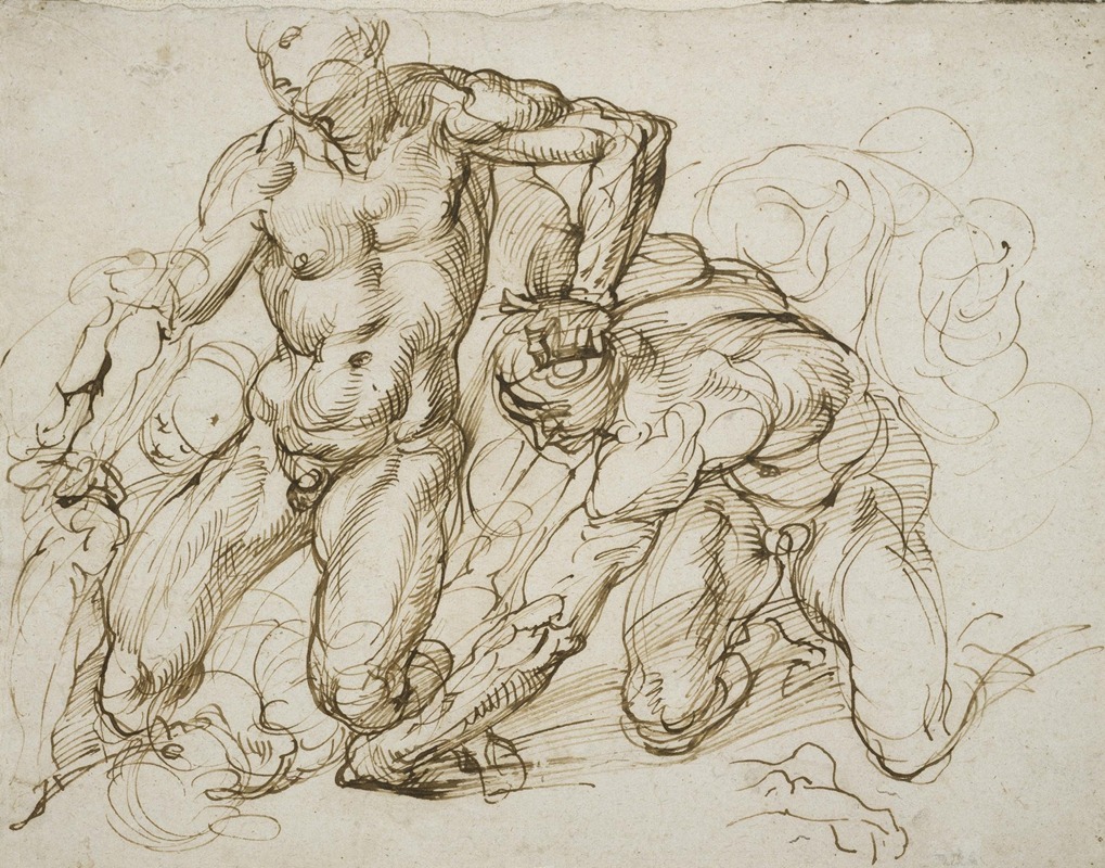 Bartolomeo Passarotti - Male Nudes Fighting