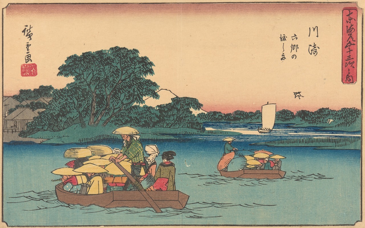 Andō Hiroshige - Kawasaki