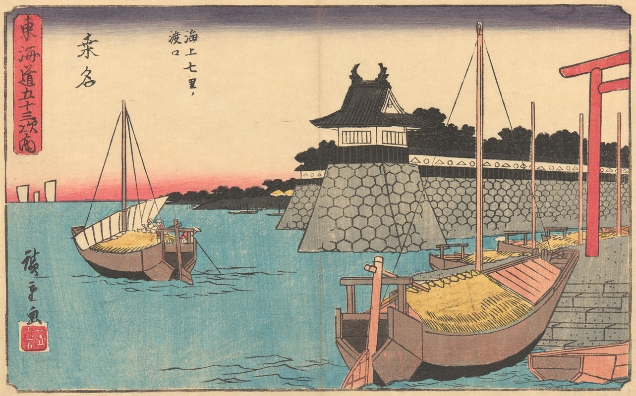 Andō Hiroshige - Kuwana