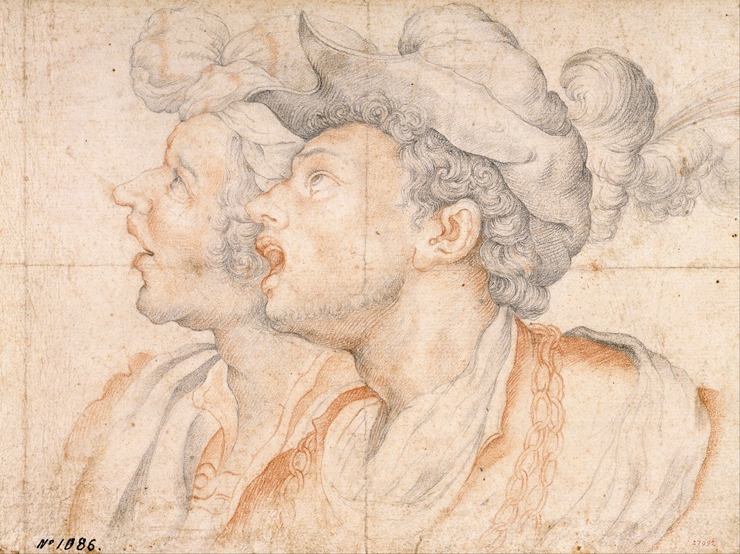 Camillo Procaccini - Two Youths’ Heads