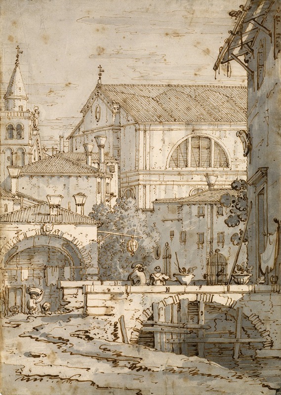 Canaletto - Architectural Capriccio