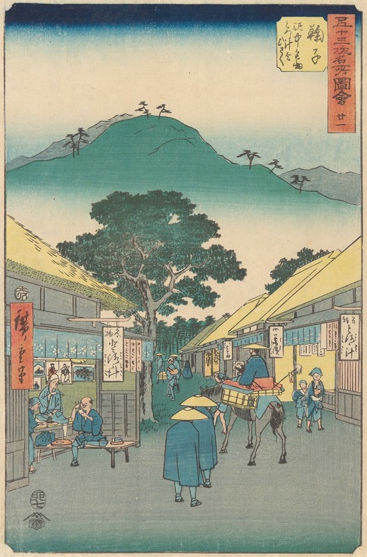 Andō Hiroshige - Mariko