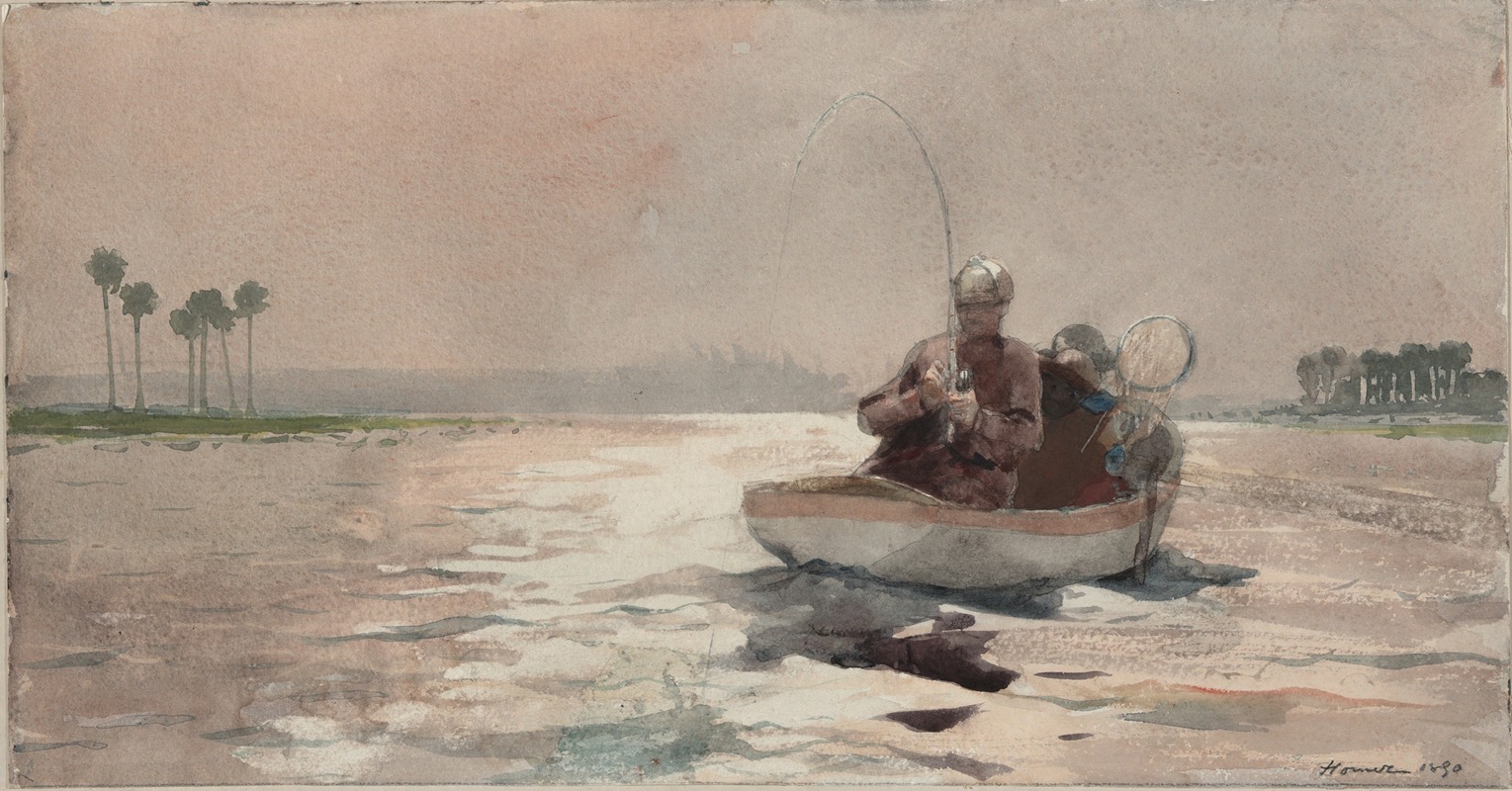 Winslow Homer - Bass Fishing – Florida