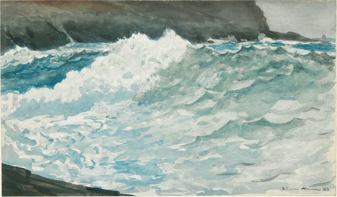Winslow Homer - Surf, Prout’s Neck