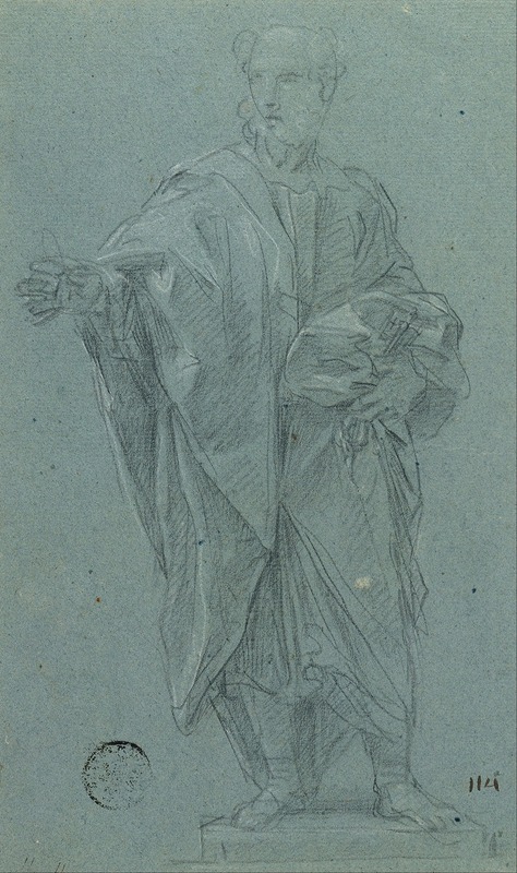 Carlo Maratti - Study for a Statue of the Apostle Peter