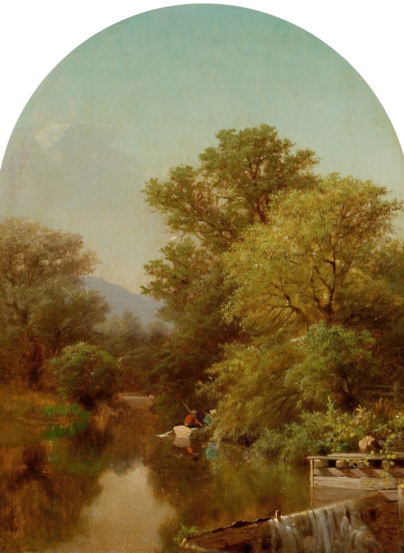 Albert Fitch Bellows - River Landscape