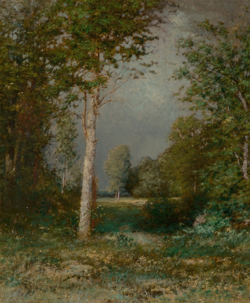 Alexander Helwig Wyant - A Forest Glade