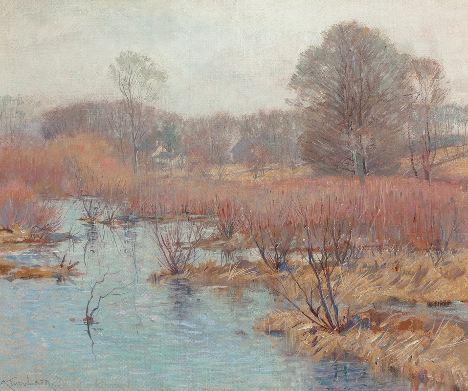 Alexander Theobald Van Laer - Spring Wetlands